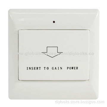 Energy Saving Switch, Insert Any Card can Gain the Power